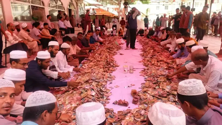 তৃতীয় দফায় শাহজালাল মাজারের দানবাক্সে মিলল ৭০ লাখ ৮৮ হাজার টাকা