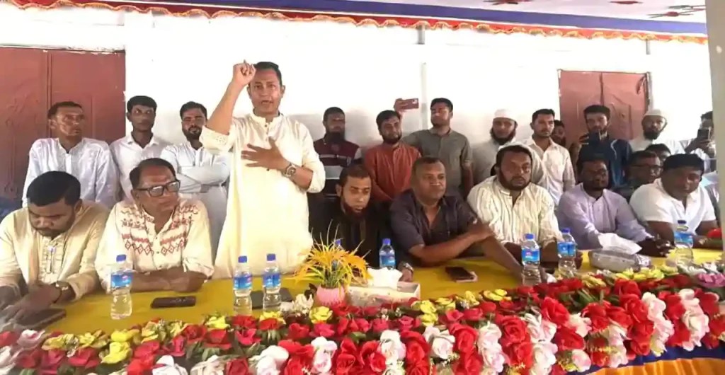 তাহিরপুরে দুই পরিবারের দীর্ঘদিনের বিরোধ নিষ্পত্তি করলেন এমপি কামরুল