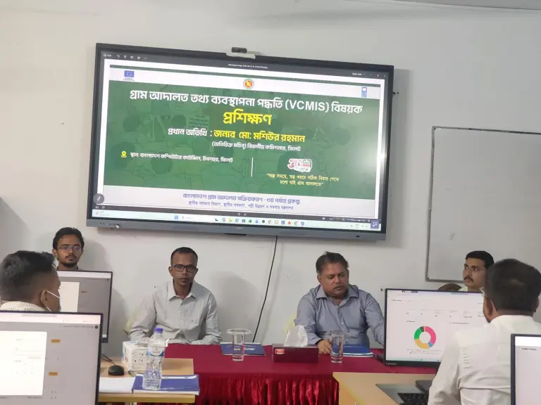 সিলেট জোনে ভিসিএমআইএস বিষয়ক আবাসিক প্রশিক্ষণের ১৩তম ব্যাচের উদ্বোধন