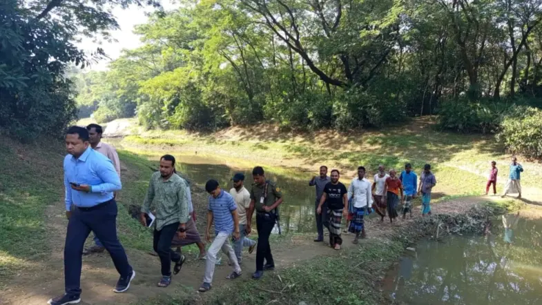 গোয়াইনঘাটের কাপনা নদীতে সেতু নেই, দুর্ভোগে ১০ গ্রামের মানুষ