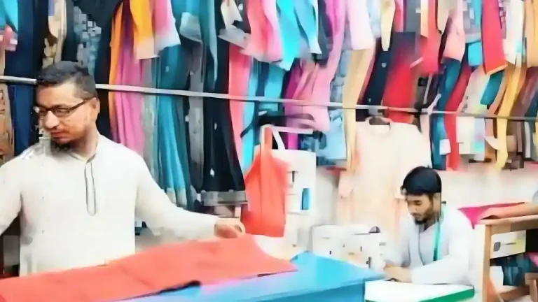 বড়লেখায় ঈদ ঘনিয়ে আসায় দর্জিপাড়ায় ব্যস্ততা