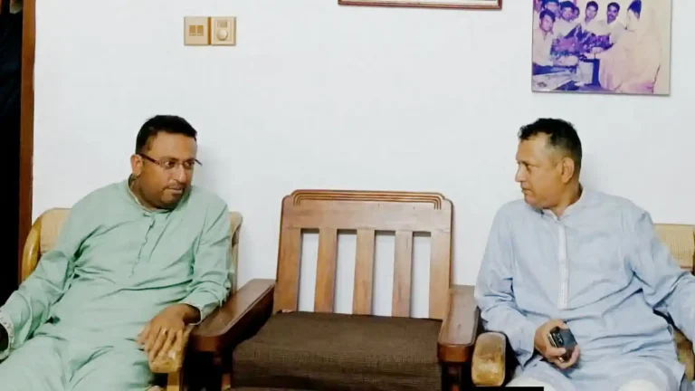 বিশ্বনাথে নিখোঁজ বিএনপি নেতা এম ইলিয়াস আলীর বাড়িতে প্রধানমন্ত্রীর পররাষ্ট্র উপদেষ্টা