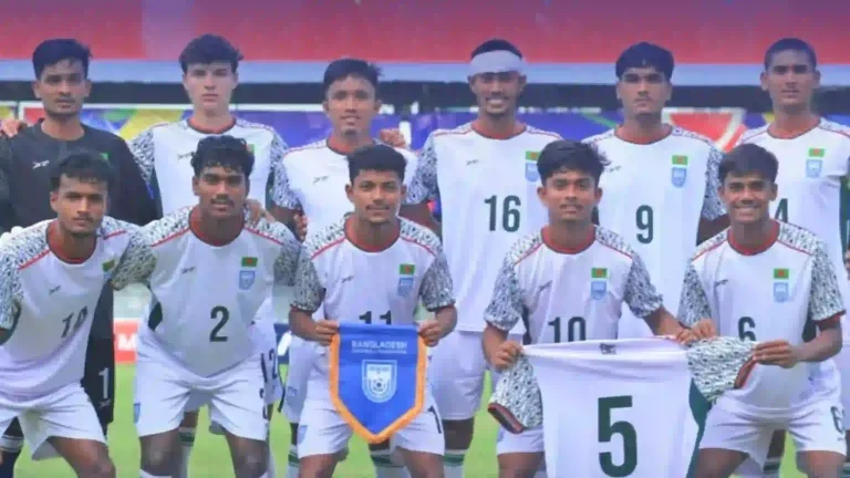 ‎মানিকের জাদুকরী গোল নেপালকে বিদায় দিয়ে সাফের ফাইনালে বাংলার যুবারা