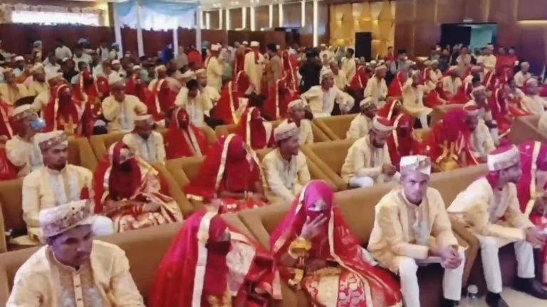 সিলেটে বর্ণিল আয়োজনে ১২৬ অসহায় ও এতিম জুটির গণবিবাহ ‎