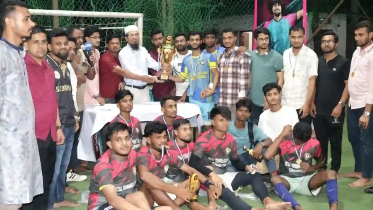 গোয়াইনঘাট ছাত্র পরিষদের ফুটসাল টুর্নামেন্ট সম্পন্ন,চ্যাম্পিয়ন পূর্ব আলীরগাঁও