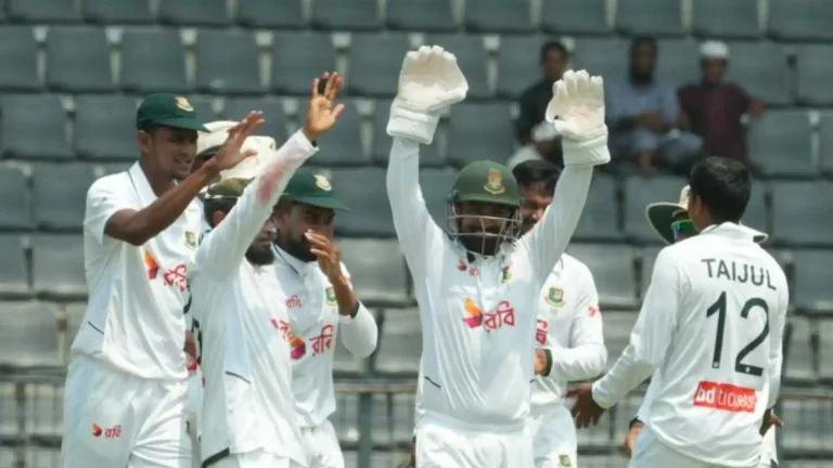 পাকিস্তানকে হারিয়ে টেস্ট চ্যাম্পিয়নশিপের পাঁচে বাংলাদেশ