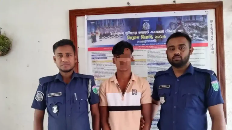 কানাইঘাটে কিশোরী অপহরণ ও ধর্ষণ মামলার প্রধান আসামী গ্রেফতার