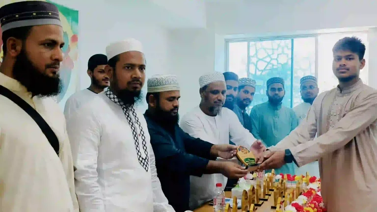 দোয়ারাবাজারে তালামিযের দাখিল-এসএসসি কৃতী সংবর্ধনা