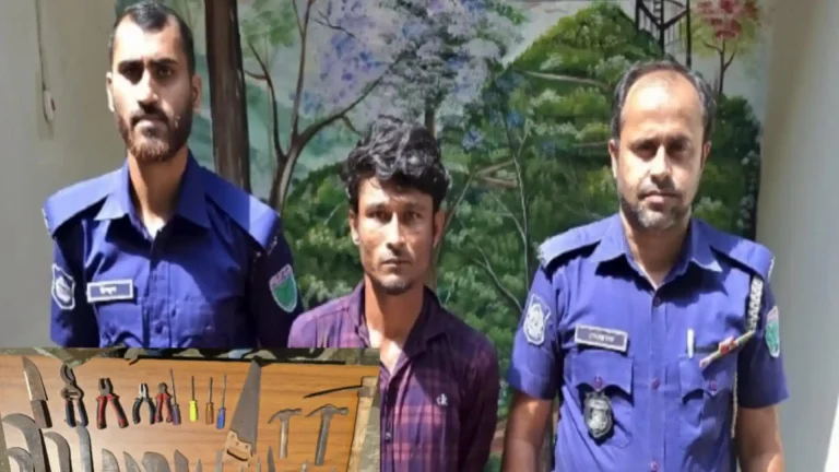 শেষ রাতে কুলাউড়ায় ডাকাতির প্রস্তুতি নিচ্ছিল একটি সংঘবদ্ধ চক্র, অভিযান চালিয়ে একজনকে গ্রেফতার করেছে পুলিশ