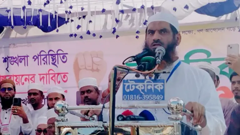 ৪৭-এর গণভোটে স্বাধীন মুসলিম সত্তাকে বেছে নিয়ে জকিগঞ্জের মানুষ ইতিহাস গড়েছিল: মামুনুল হক