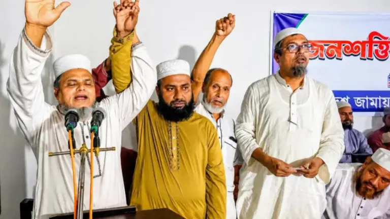 কানাইঘাট ০৩নং দিঘিরপার পূর্ব ইউনিয়নে জামায়াত সমর্থিত চেয়ারম্যান প্রার্থী মাওলানা ওমর ফারুক