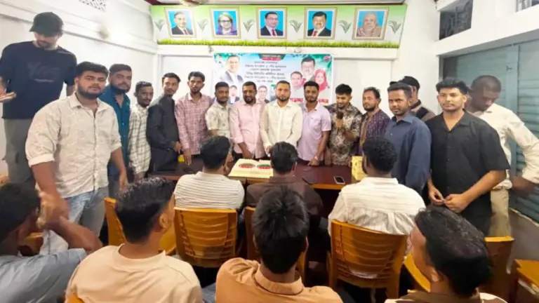 যুক্তরাজ্য যুবদলের কমিটিতে বিশ্বনাথের পাঁচ নেতার পদপ্রাপ্তি উপলক্ষে আনন্দ সভা