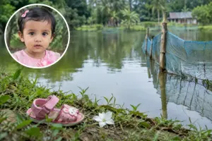 জকিগঞ্জে পুকুরে ডুবে প্রাণ গেল ২৬ মাসের আদিবার