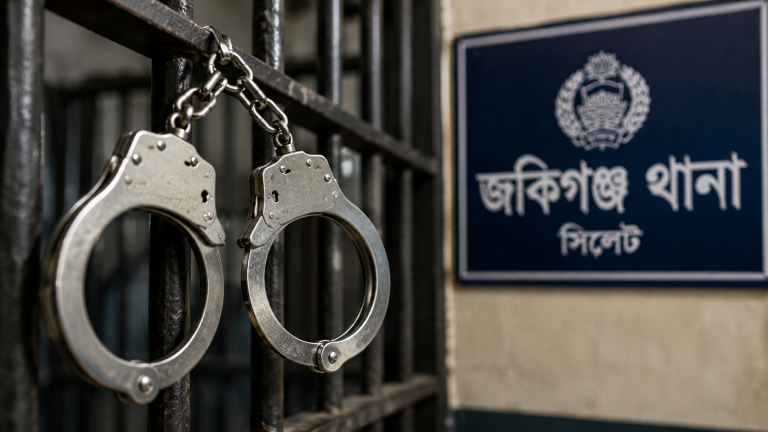মায়ের অভিযোগের পর গ্রামবাসীর হাতে আটক যুবক থানা হাজতে